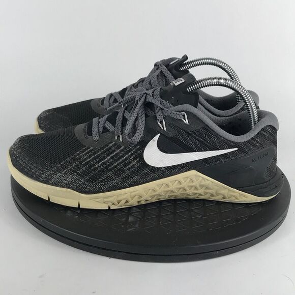 Nike Metcon 3 Black Athletic Training Shoes Women’s Size 9 - Picture 8 of 11